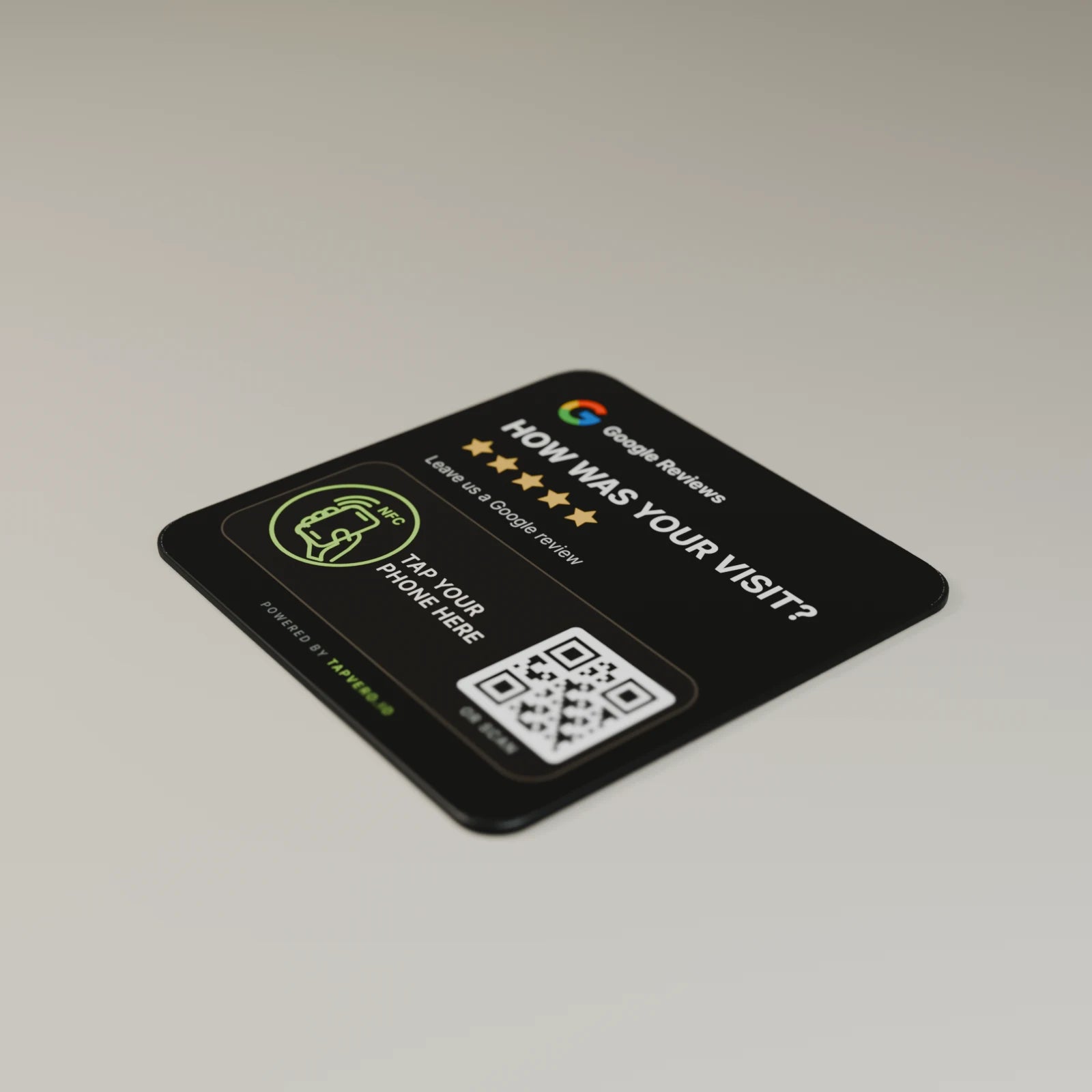 Tapvero Plate low-profile product render
